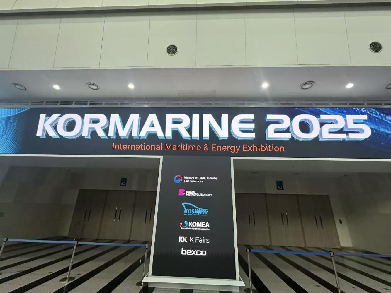 حضور KORMARINE 2025: عرض سلاسل المرساة المتميزة وحلول الإرساء البحري
